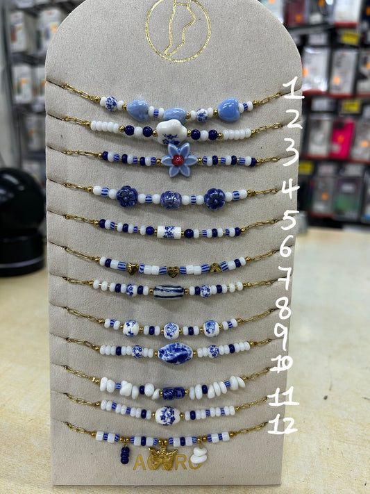 Cavigliera blu