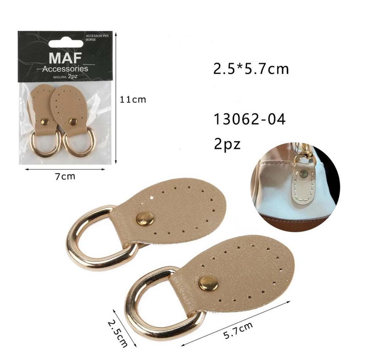 MAF ACCESSORI PER BORSE 13062-04