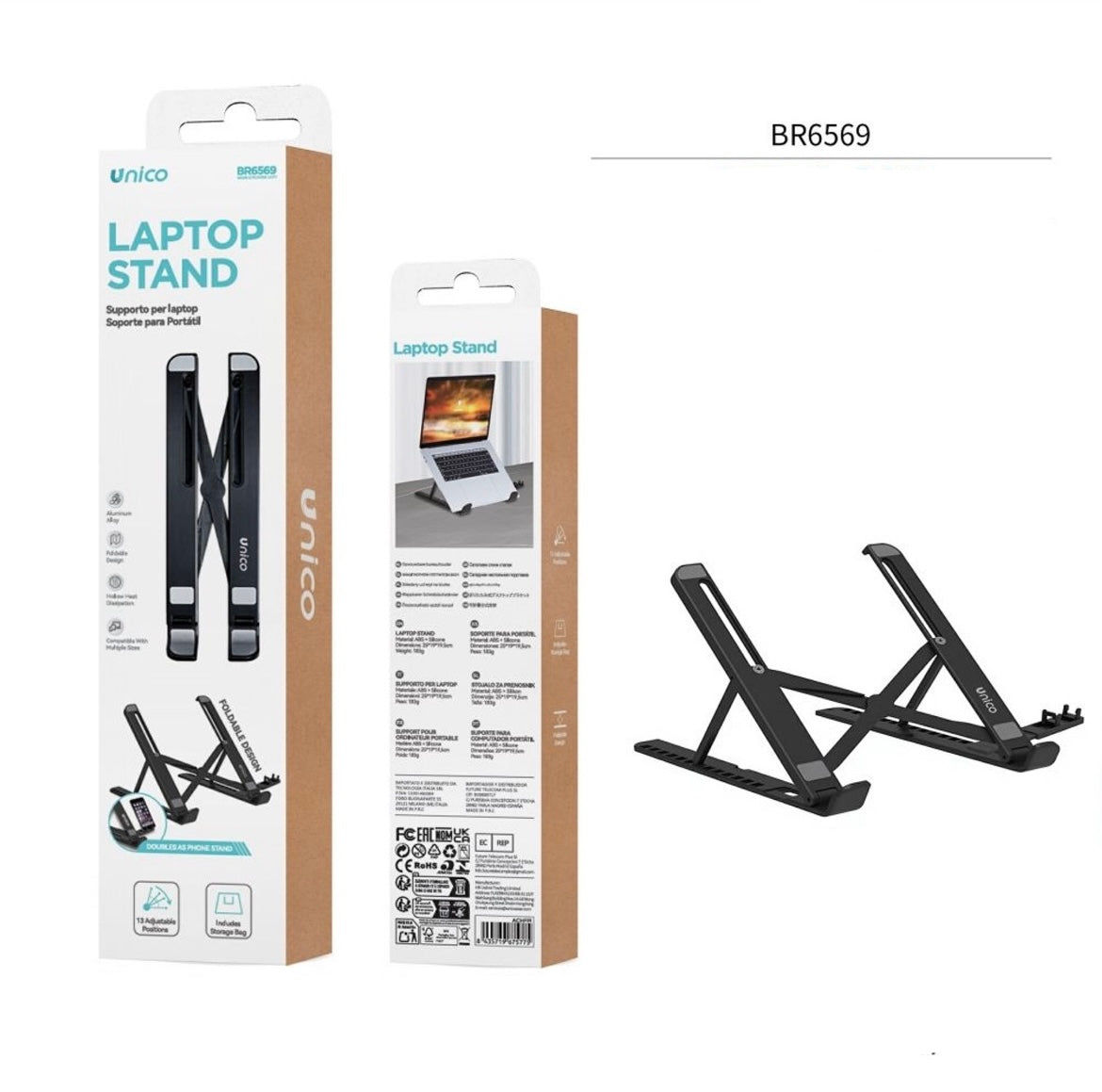 UNICO BR6569 SOPORTE PARA PORTILE