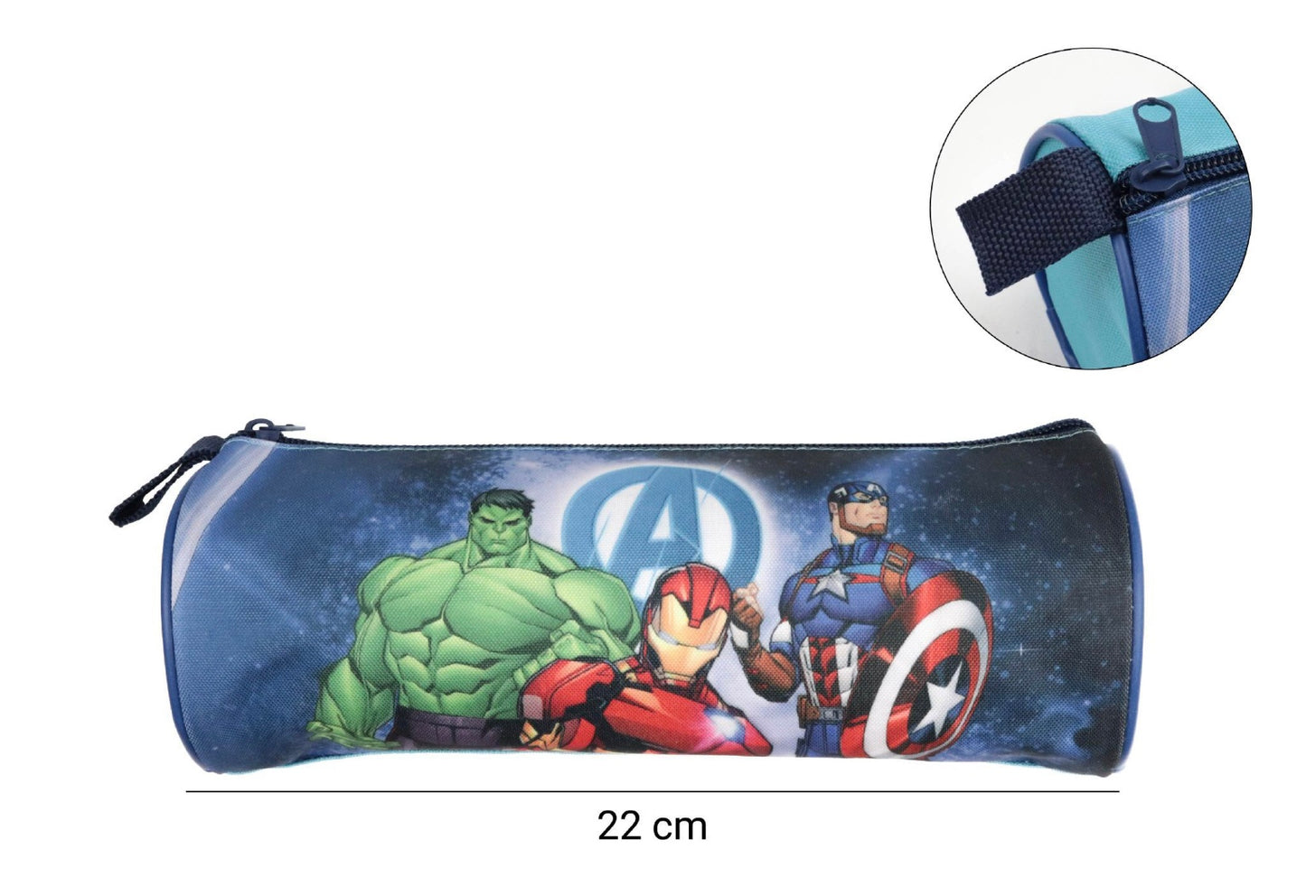 ASTUCCIO avengers tombolino 23x8cm