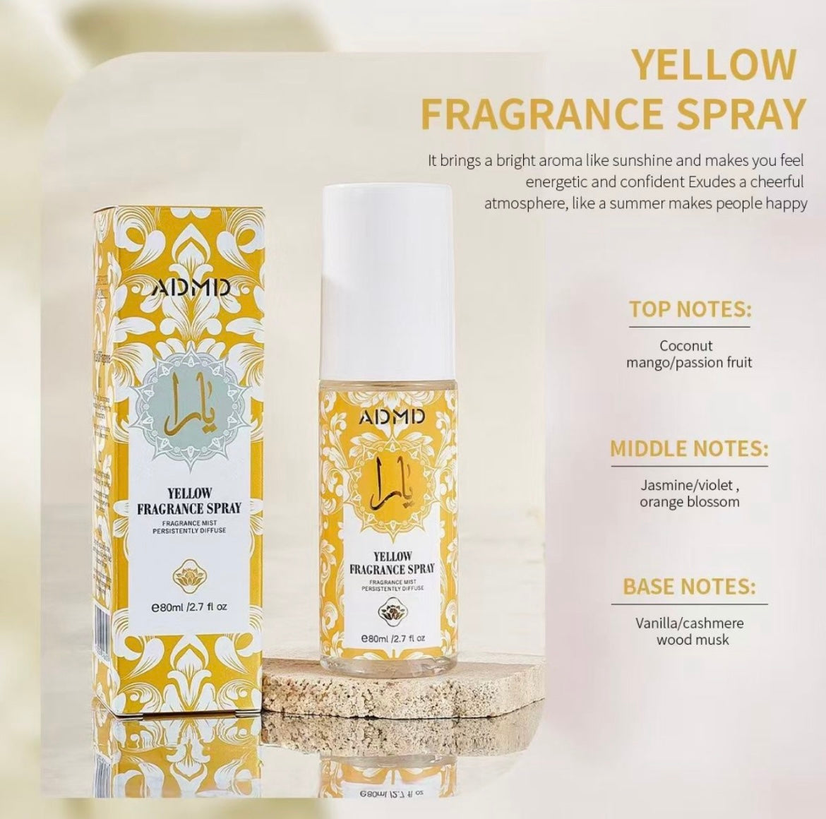ACQUA profumo 80ml YELLOW