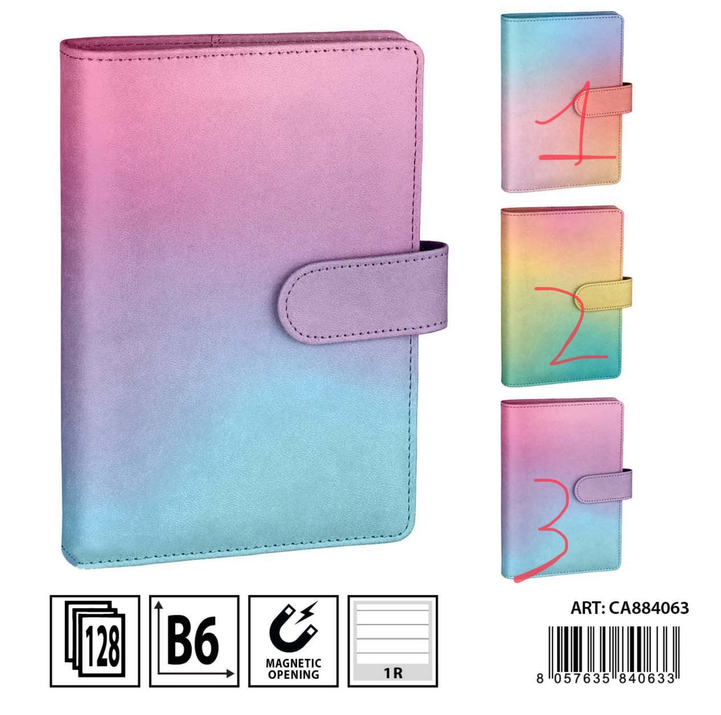 PRYMA memobook calamita B6 128ff1R