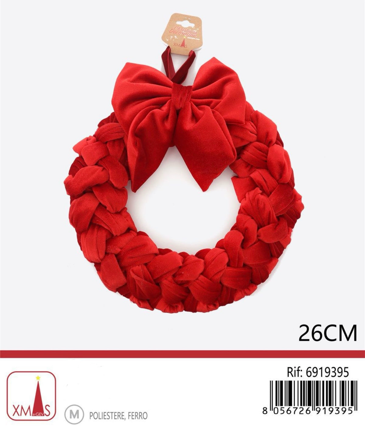 NATALE ghirlanda 26cm