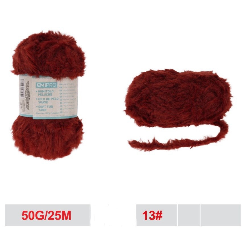 EMI gomitolo peluche 50g/25m 13#