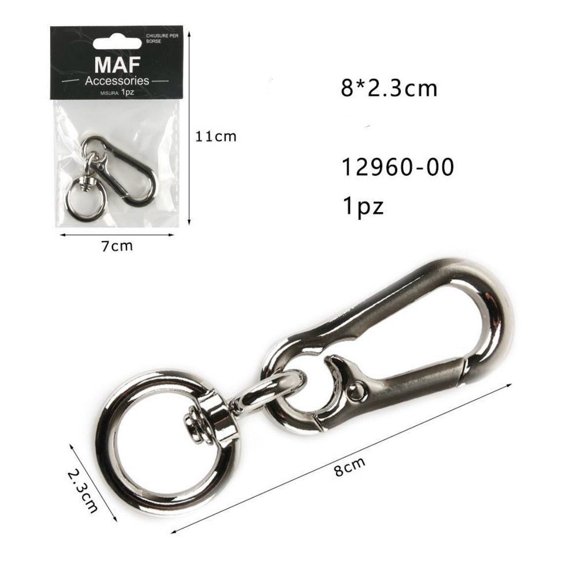 MAF gancio per borse 12960-00