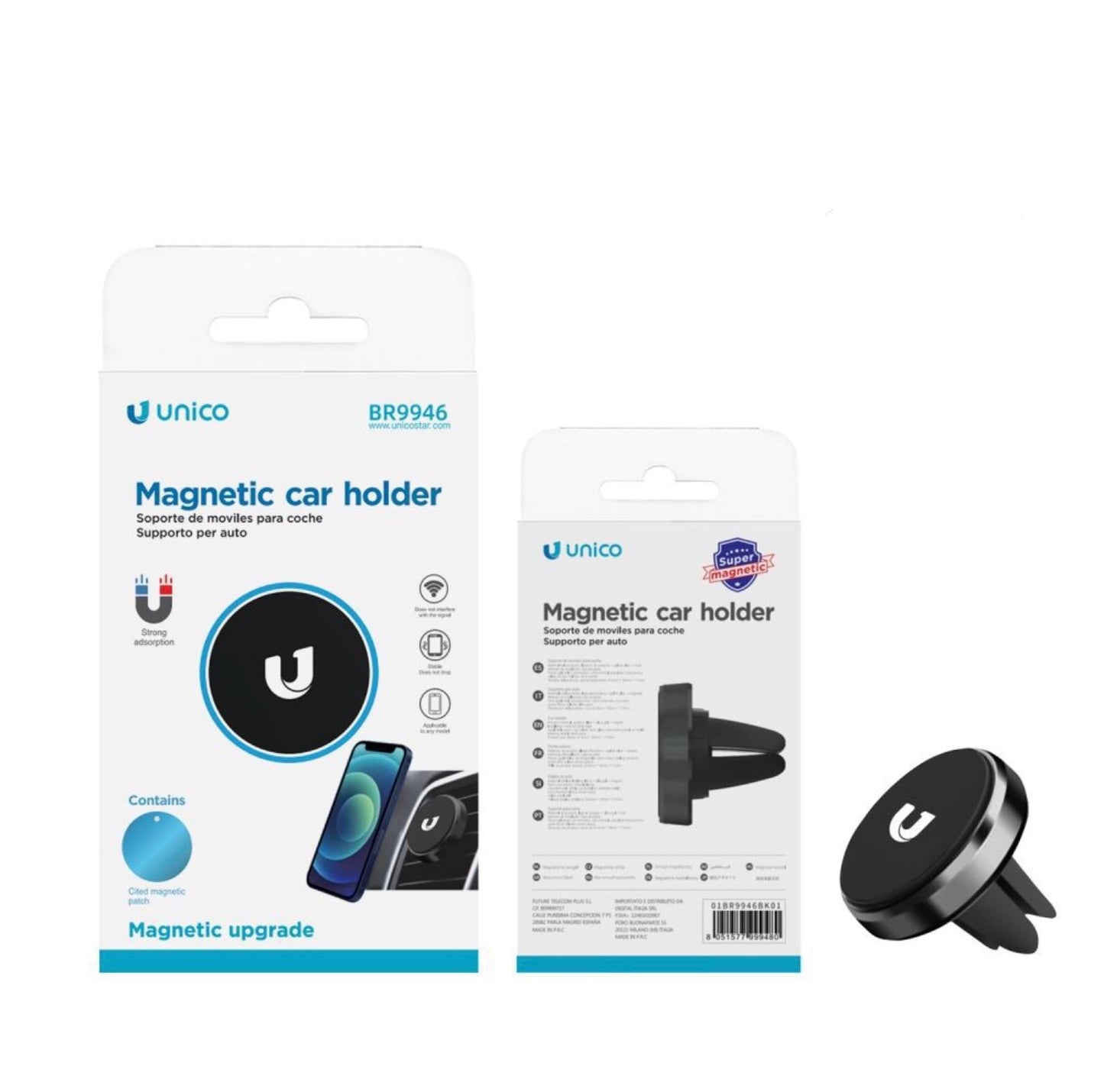 UNICO supporto per auto magnetic BR9946