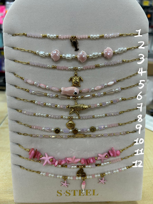 Collana rosa