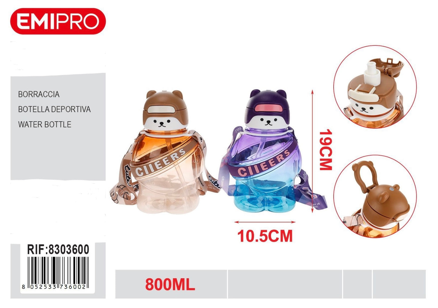 EMI BORRACCIA 800ML