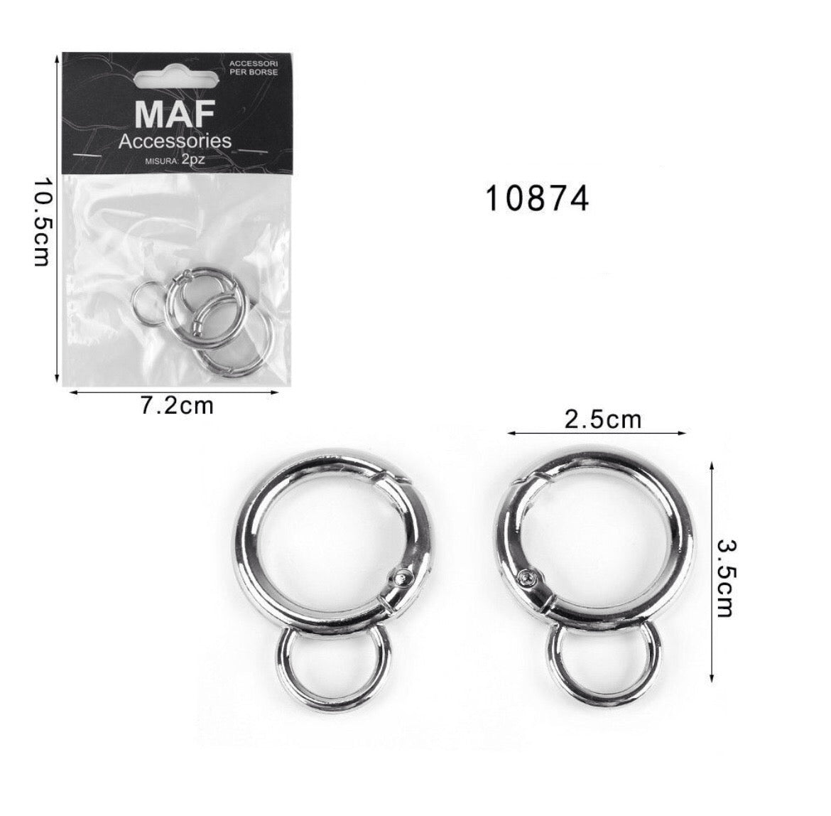 MAF ACCESSORI IN METALLO 10874
