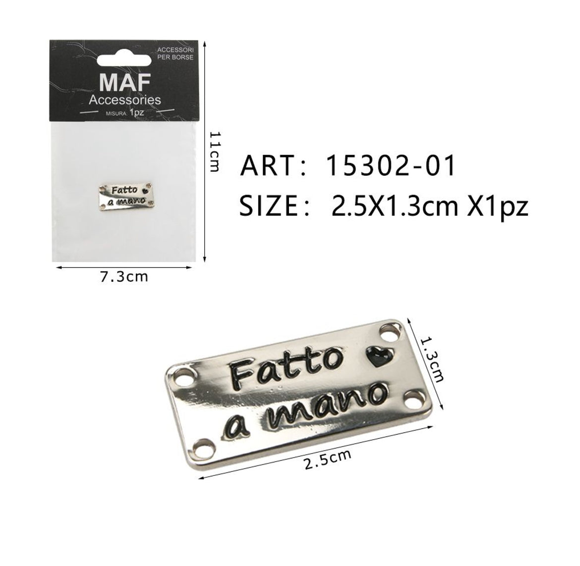 MAF ETICCHETE HANDMADE 15302-01