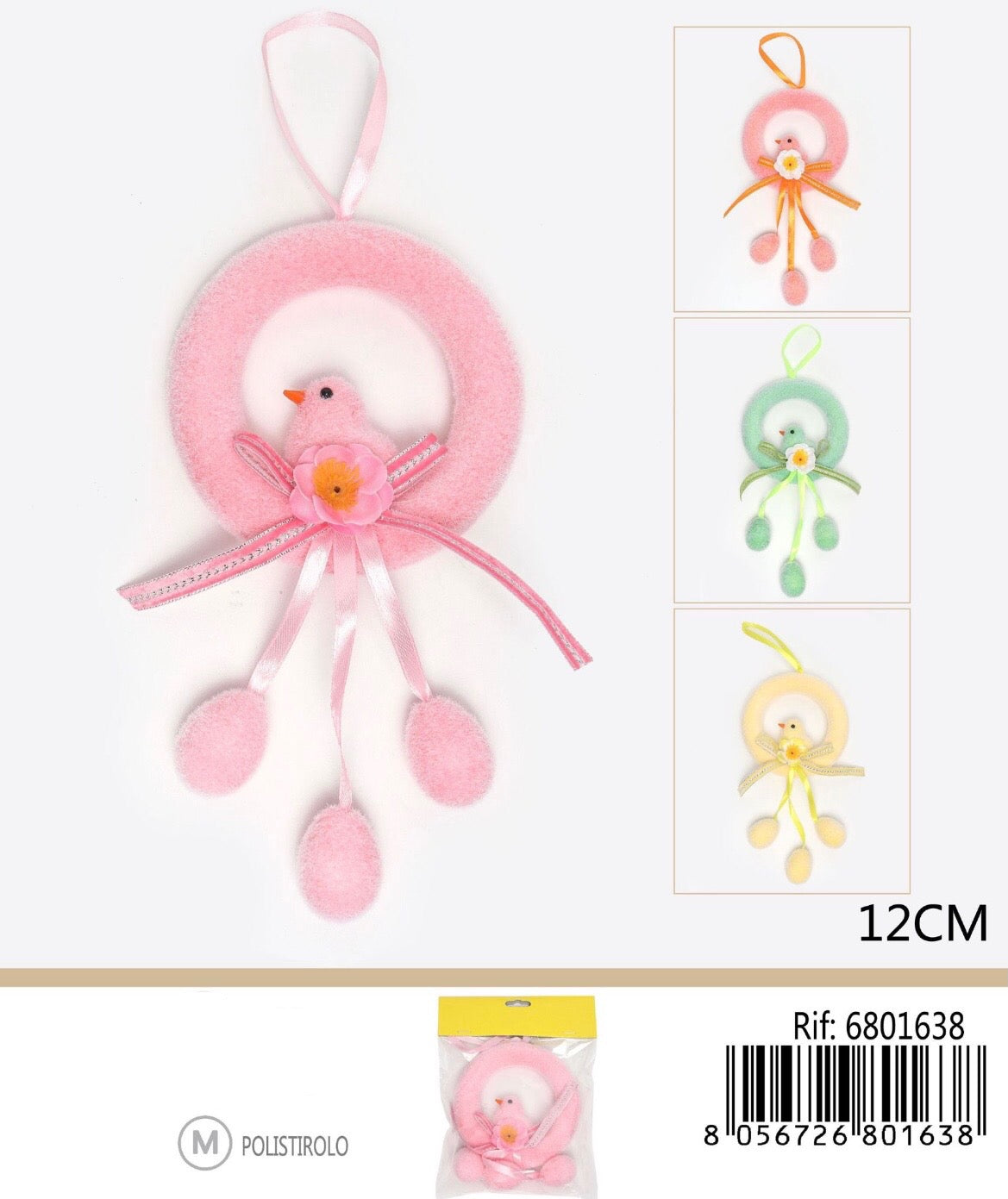 PENDENTE ghirlanda 12cm