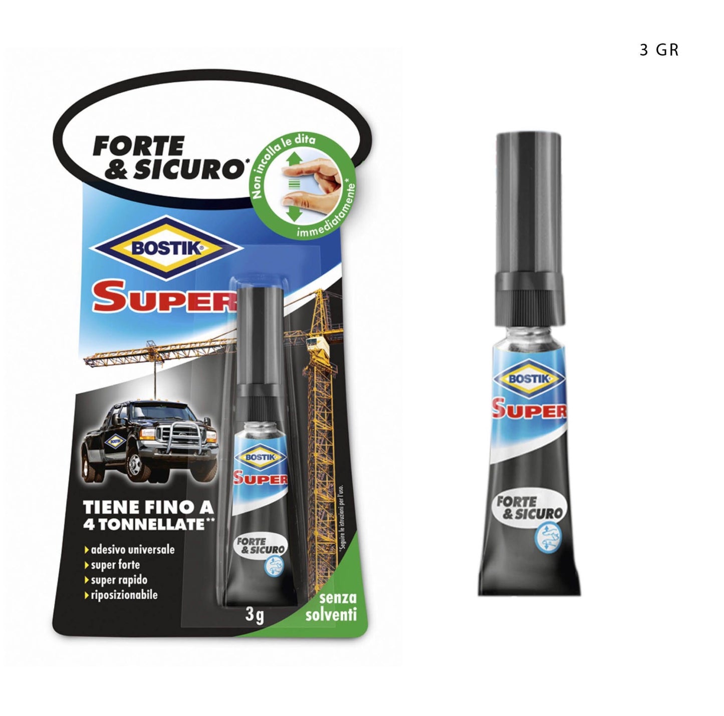 BOSTIK colla super forte e sicuro 3g