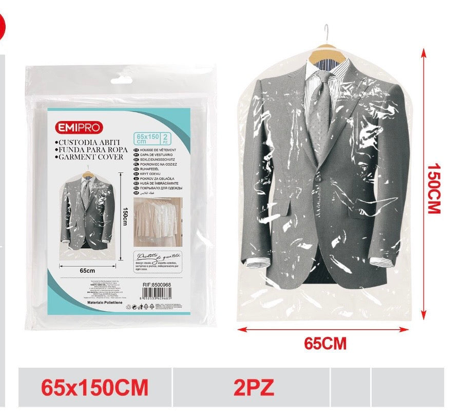 EMI CUSTODIA ABITI 150*65CM 2PZ