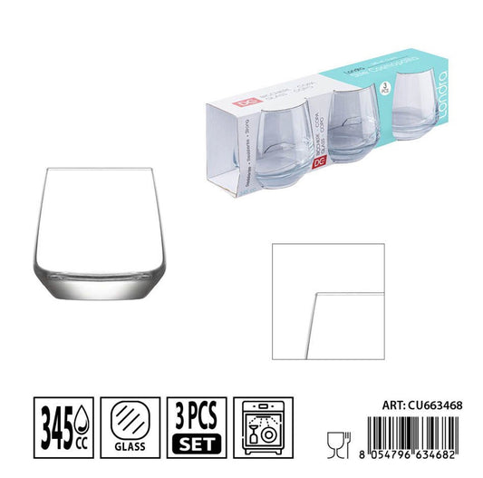 DC CASA bicchiere londra 345cc 3pz