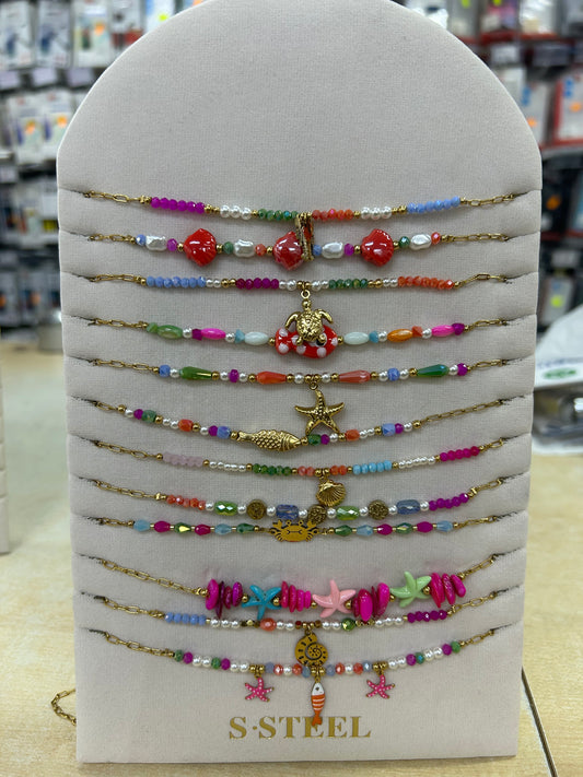 Collana rosso