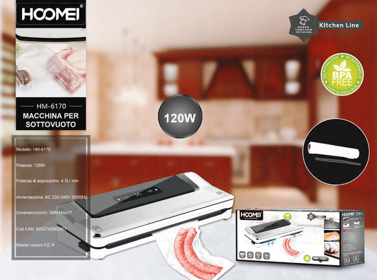 HOOMEI macchina per sottovuoto HM-6170