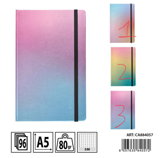 PRYMA memobook  A5 96ff 5mm 21x14.5cm