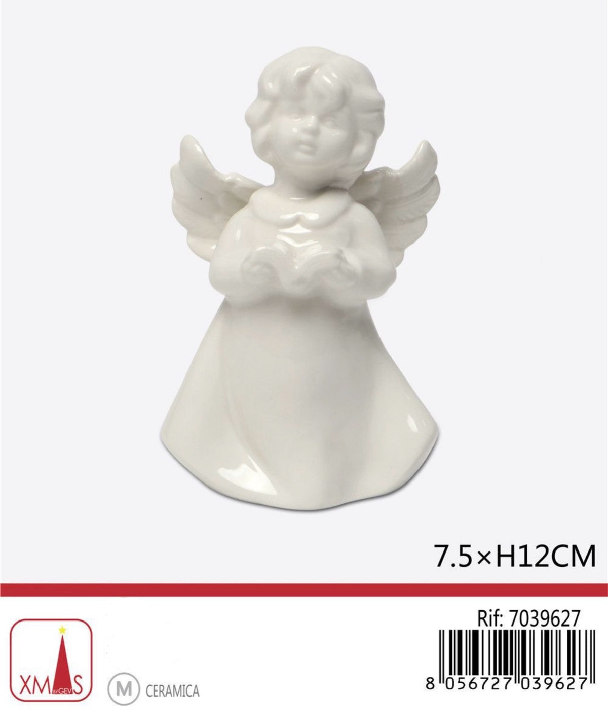 NATALE angioletto 12x7.5cm