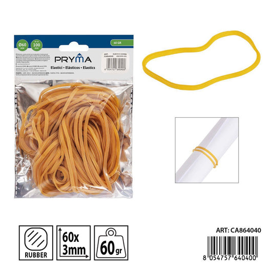 PRYMA elastico gomma 60x3mm 60gr