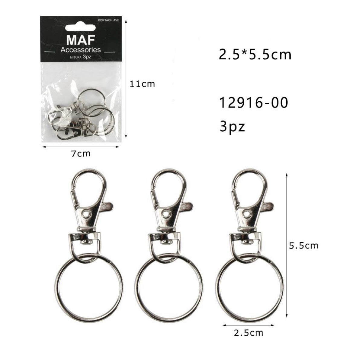 MAF ganci per creazioni  12916-00