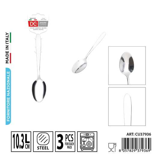 DC CASA cucchiaio moka 10.3cm 3pz