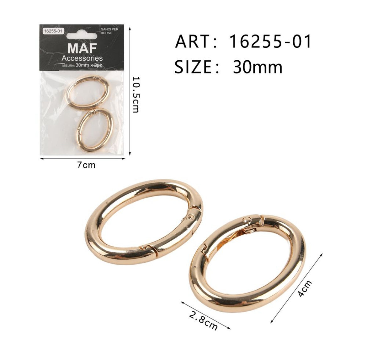 MAF GANCI PER BORSE 16255-01