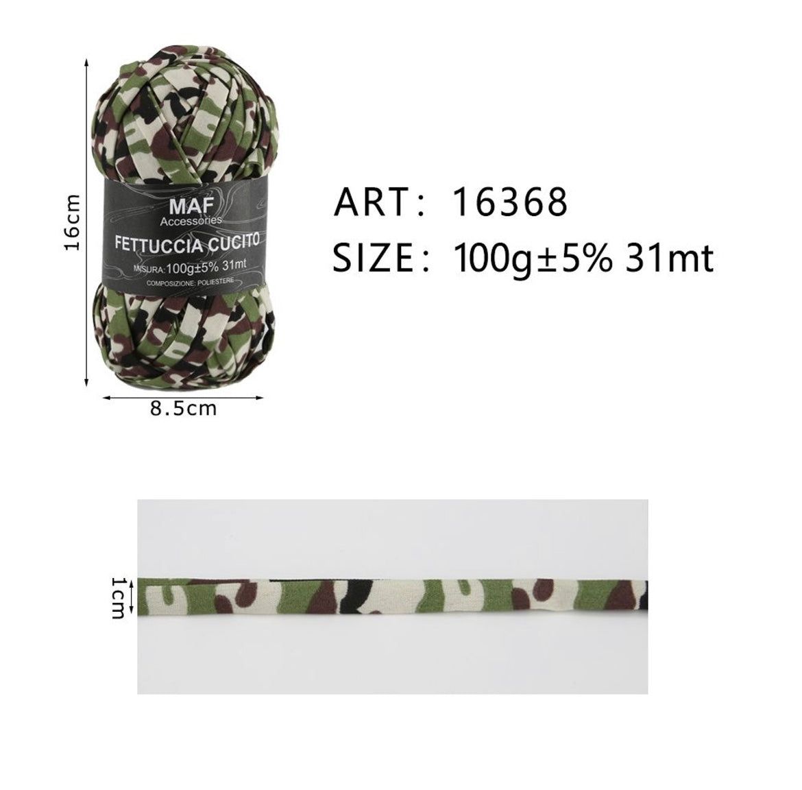 MAF fettuccia 100g 31mt 16365