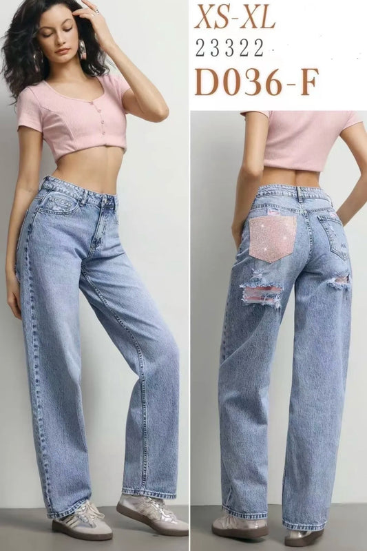 PANTALONE DI jeans D036