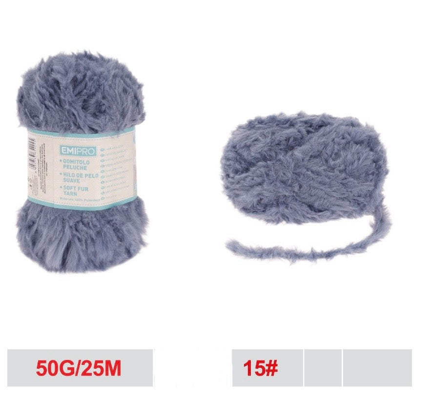 EMI gomitolo peluche 50g/25m  15#
