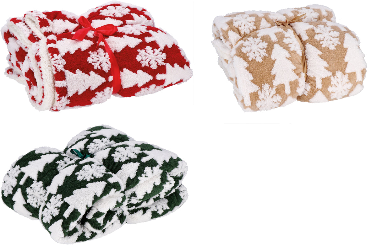 NATALIZIA  COPERTA TESS SHEPPA 130X160CM
