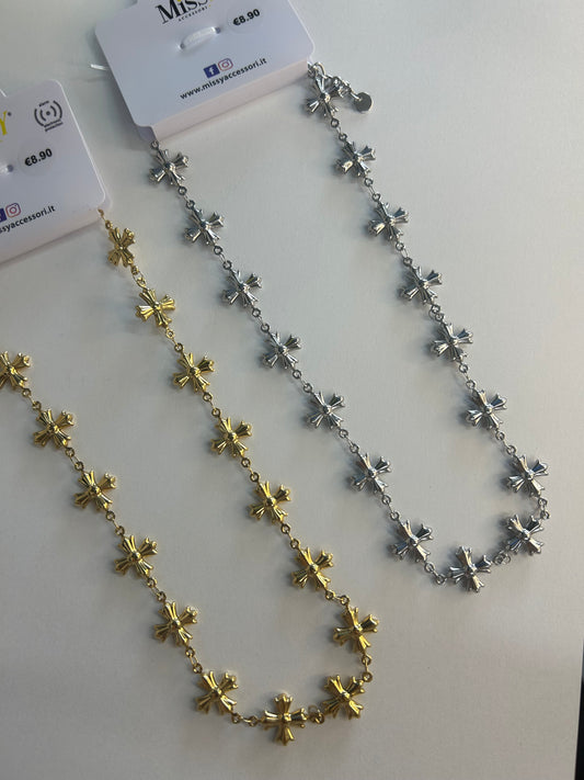 COLLANA acciaio inossidabile AC0499