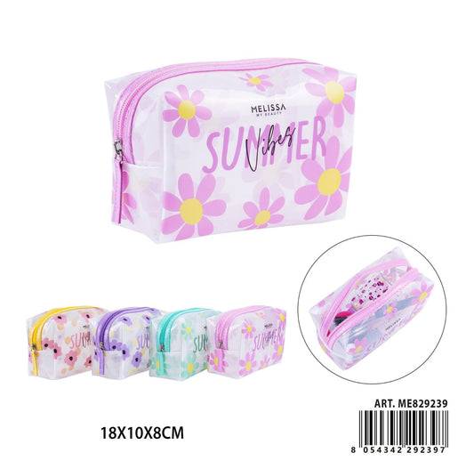 MELISSA BORSA P/TUTTO PVC TRASP. 18X10X8CM