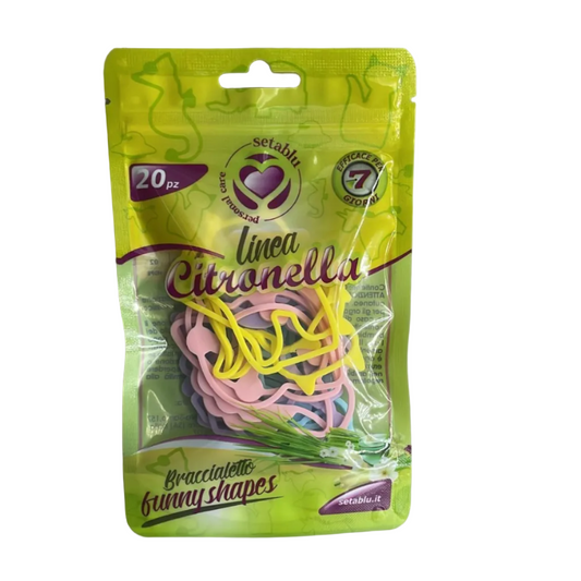 BRACCIALETTI citronella 20pz