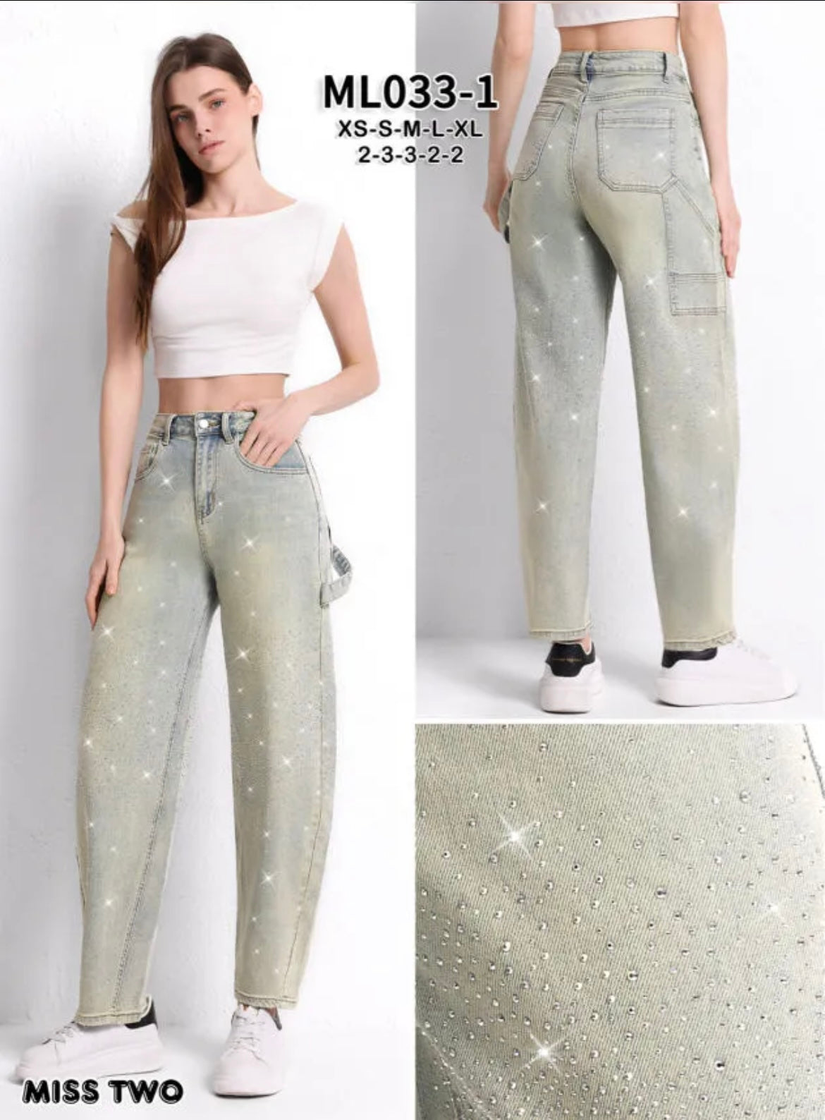 PANTALONE DI JEANS ML033-1