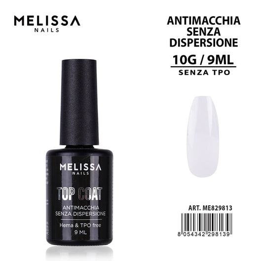 MELISSA TOP COAT ANTIMACCHIA SENZA DISPERSIONE 9ML