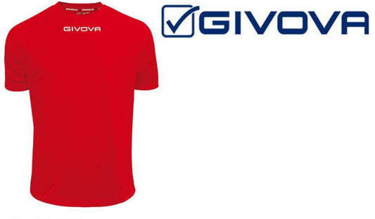 GIVOVA T-SHIRT unisex  rosso