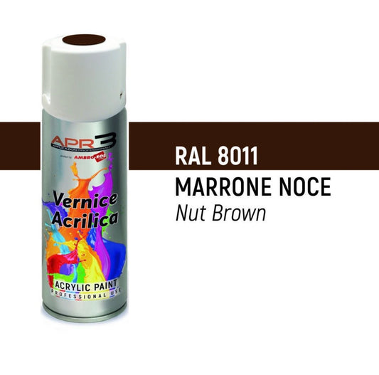 VERNICI ACRILICO MARRONE NOCE 400ML