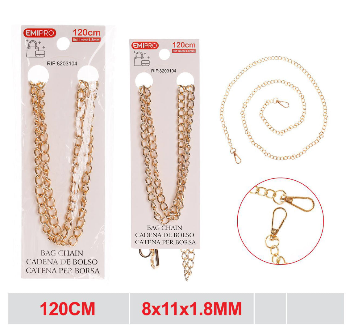 EMI catena borsa 120cm 6.0mm