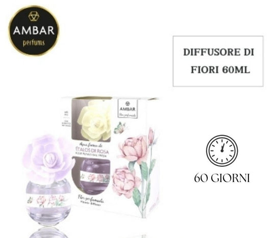 AMBAR DIFFUSORE DI FIORI 60ML