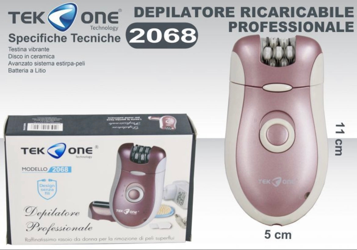 TEK ONE DEPILATORE PROFESSIONALE 2068