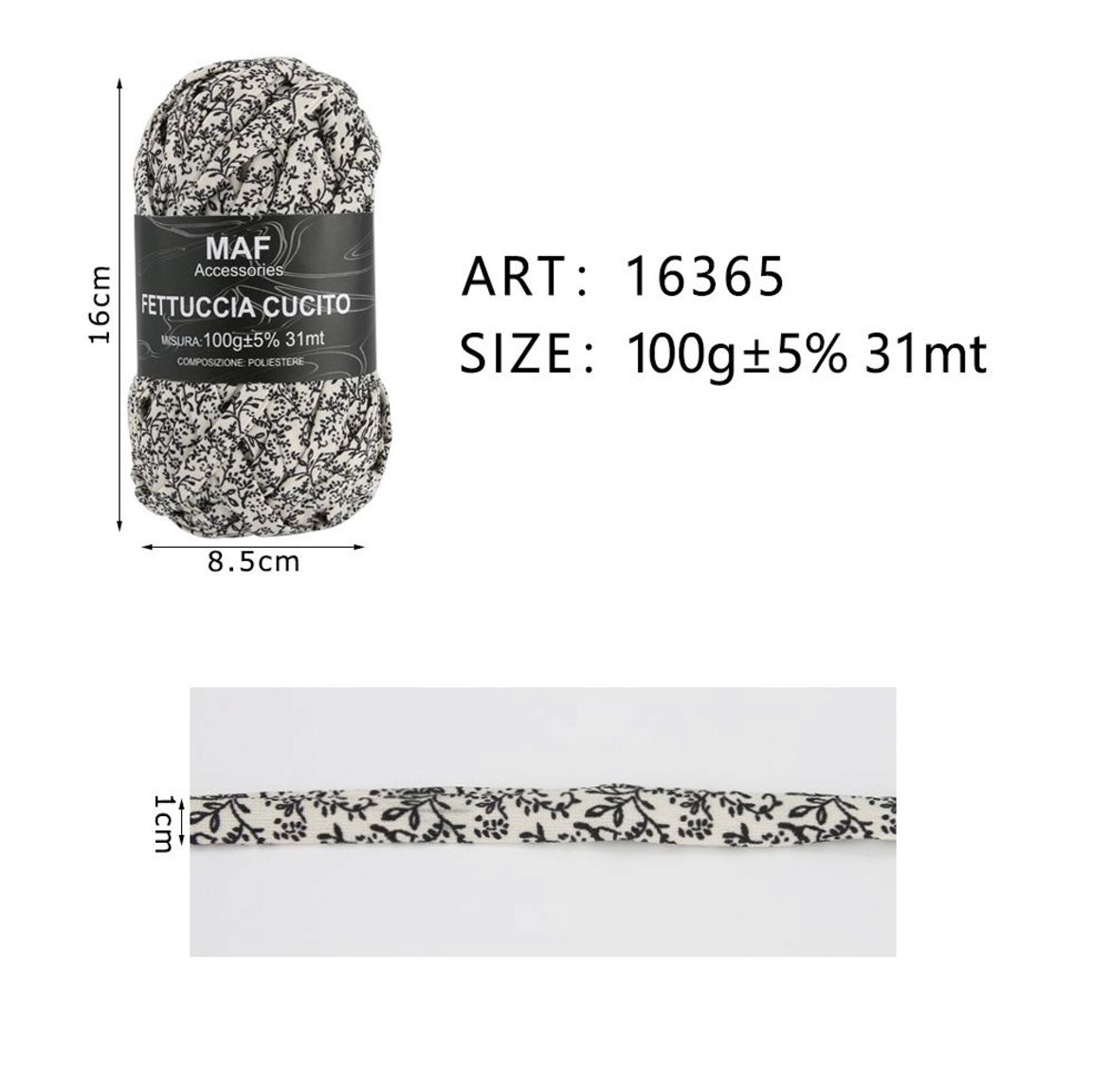 MAF fettuccia 100g 31mt 16365