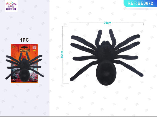 HALLOWEEN decorazione da ragno grande  15x21cm
