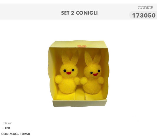 PASQUA set 2conigli