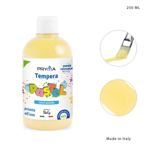 PRYMA tempera 250 ml GIALLO PASTELLO