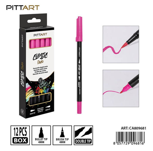 PRYMA   PENNARELLO DUO D/PUNTA   019 PINK
