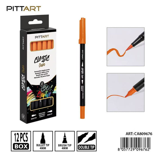 PRYMA   PENNARELLO DUO D/PUNTA  014  ORANGE