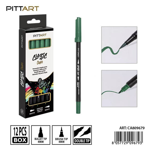 PRYMA   PENNARELLO DUO D/PUNTA  017 P.GREN