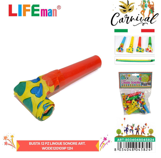 BUSTA 12 PZ LINGUE SONORE