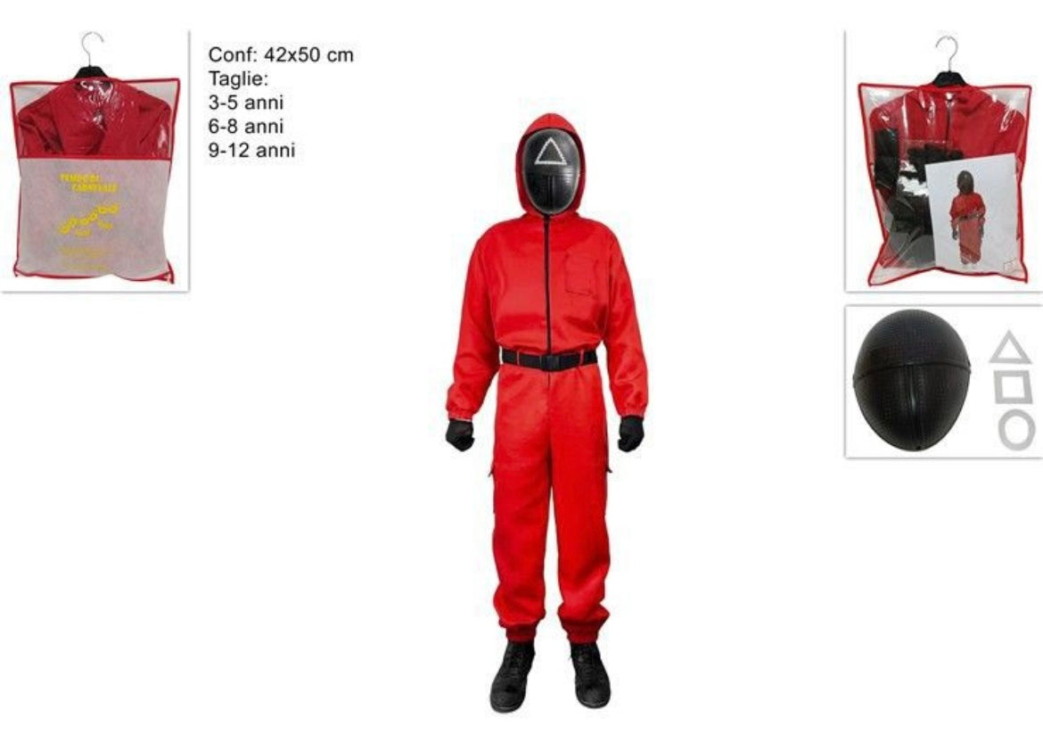 VESTITO PERSONAGGIO MASKADESIVI BIMBO