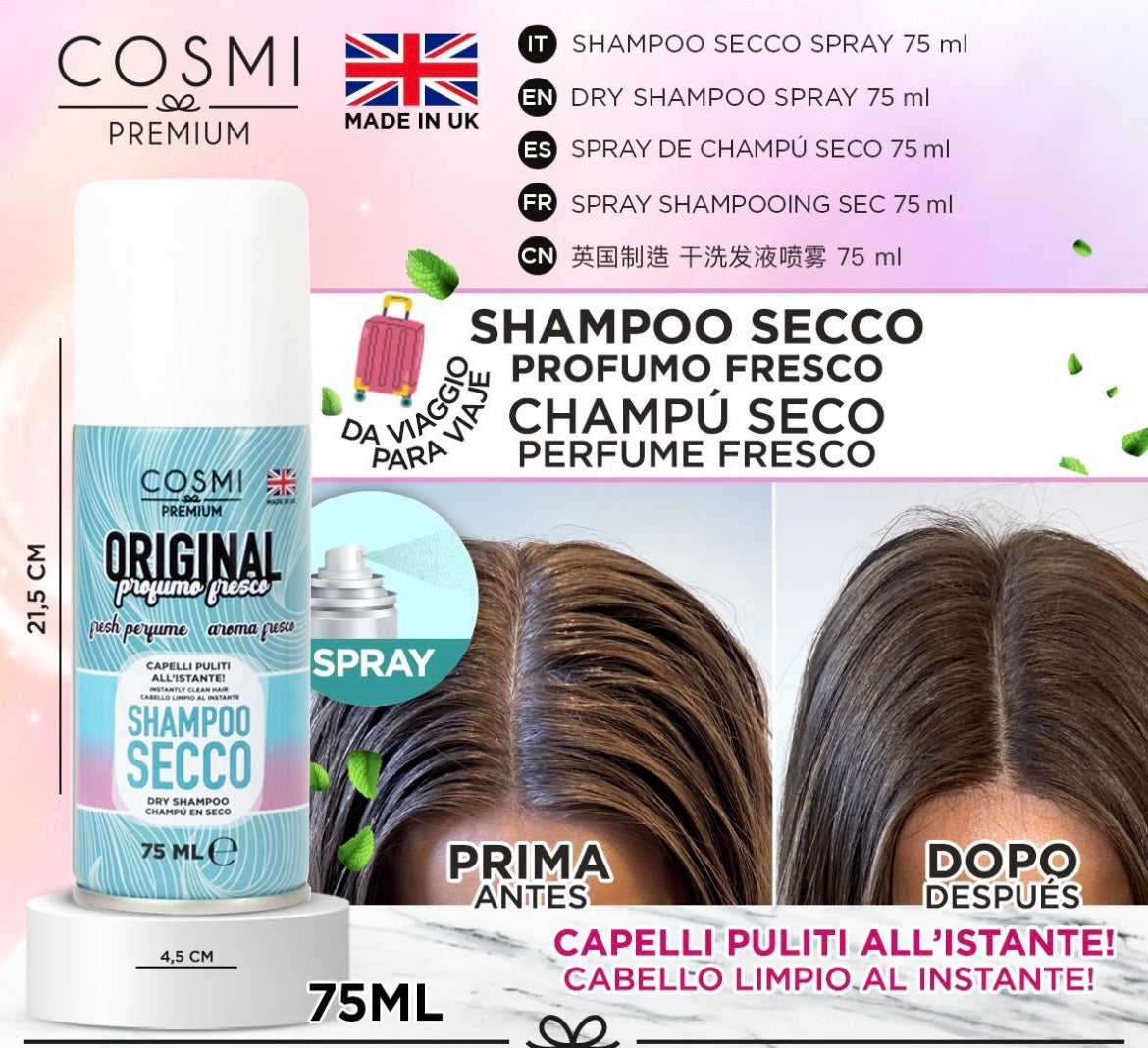 COSMI SHAMPOO SECCO TRAVEL 75 ML FRESH